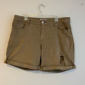 Lucky Brand Georgia Roll Up Shorts